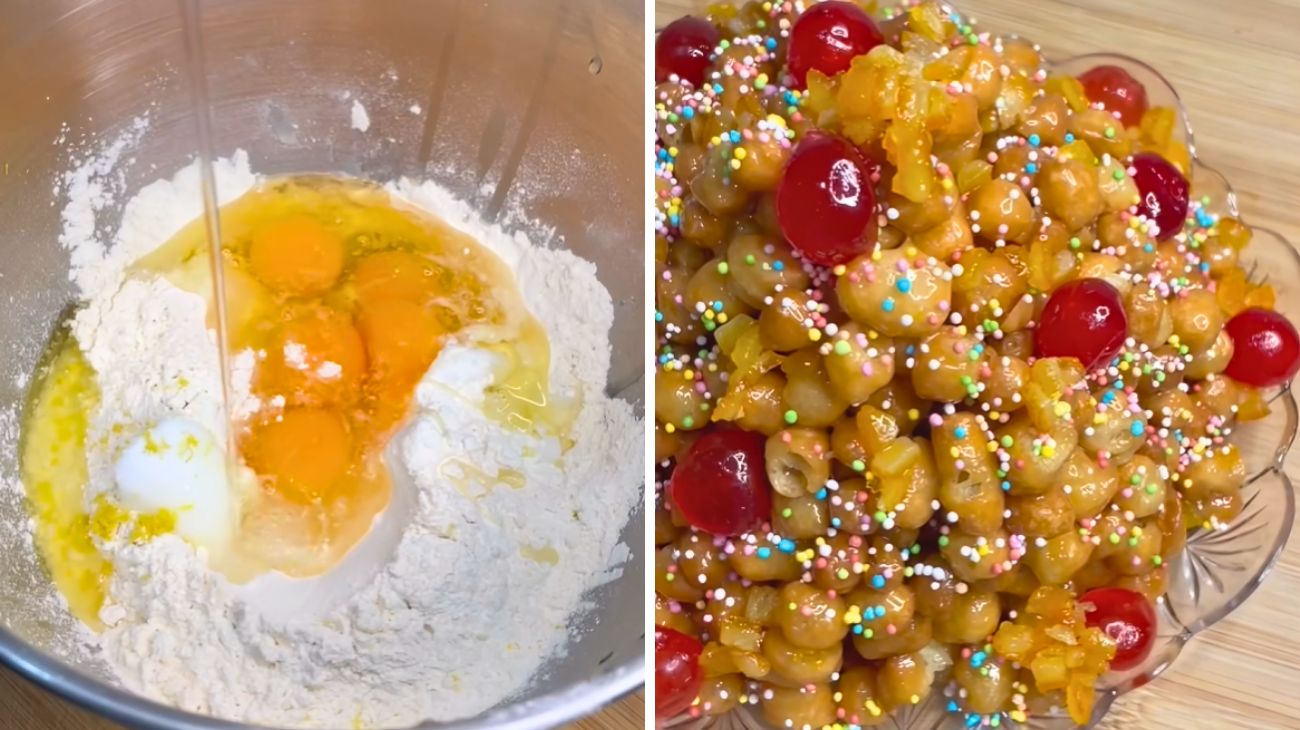 Struffoli, la maglia del Natale a tavola